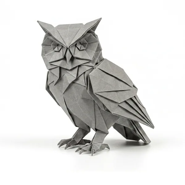 Origami Eule – Erwachsene